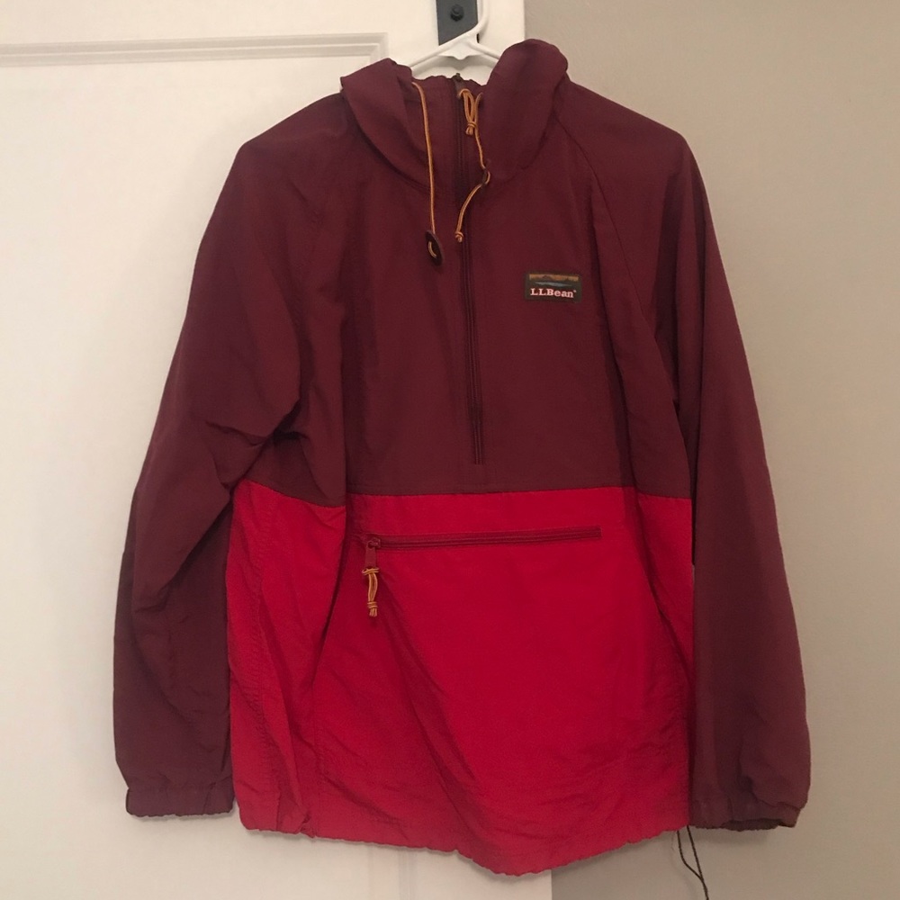 LL Bean anorak, size M, NWOT